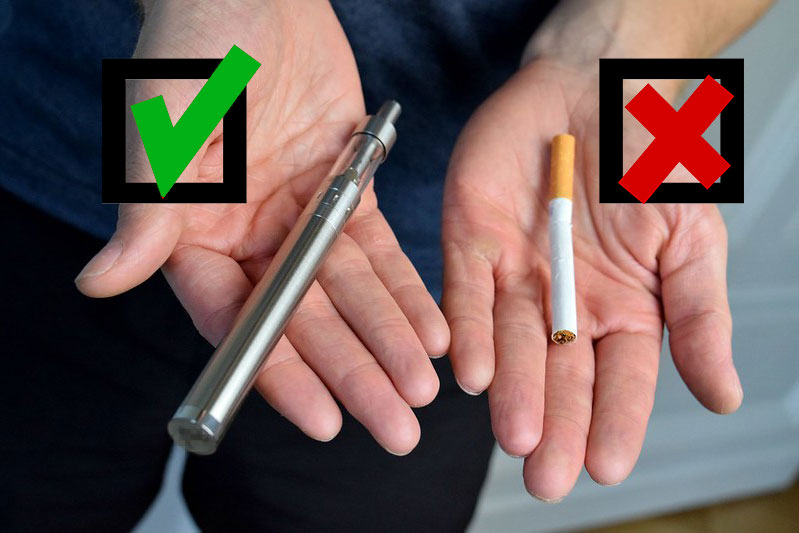 Estas son las diferencias entre los vapeadores y los cigarrillos
