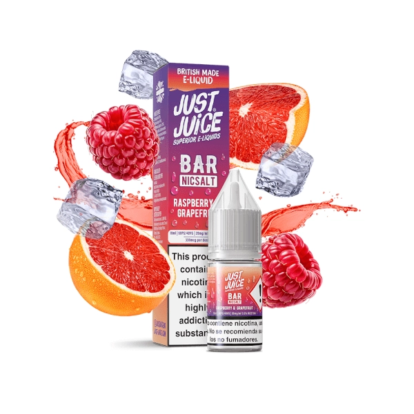 JUST JUICE -RASPBERRY Y GRAPEFRUIT SALT 10ML
