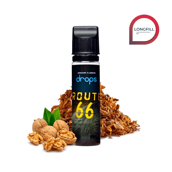 DROPS - AROMA ROUTE 66 8ML LONGFILL 60ML