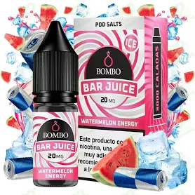 BOMBO - BAR JUICE NIC SALTS WATERMELON ENERGY 10ML