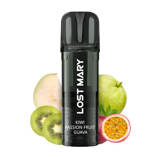 CARTUCHO PRECARGADO LOST MARY - KIWI PASSION FRUIT GUAVA