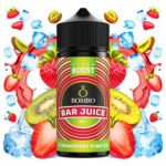 BOMBO HYPER -STRAWBERRY KIWI  ICE 10/120ML  (LONGFILL)